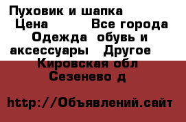 Пуховик и шапка  Adidas  › Цена ­ 100 - Все города Одежда, обувь и аксессуары » Другое   . Кировская обл.,Сезенево д.